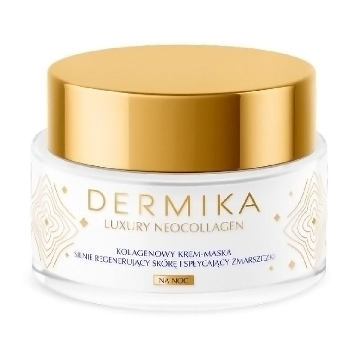 Нічна колагенова крем-маска для обличчя Dermika Luxury Neocollagen, 50 мл